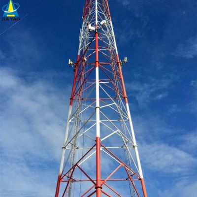 15M 20M 30M 45M 50M 3/4 Legged Tubular Communications Antenna Mast Angular Steel Tower