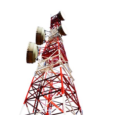 20 30 40M 4 Leg Angular Steel Lattice Durable 5G Wifi Cell Signal Booster Telecommunication Tower