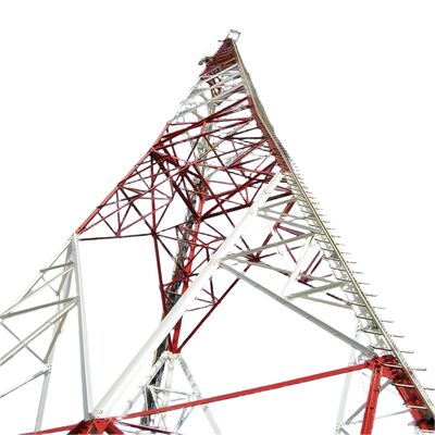 Hot Dip 3-Leg Angular Steel Galvanized Steel 4G Signal Outdoor Urban Coverage Telecom Communication Tower