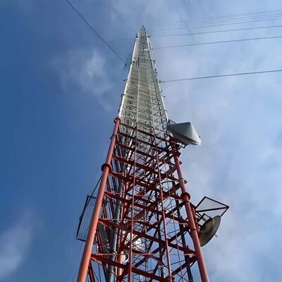 10m-30m Quick-Assembly Collapsible Guyed Wire Tower for Disaster Relief Reserve Emergency Communication