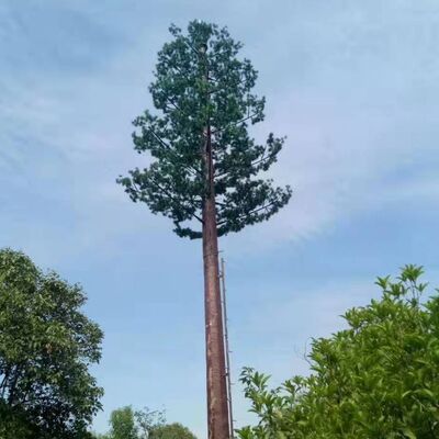 Bionic Tree Tower featuring fiberglass and UV resistant plastics with galvanized steel internal support for durable outdoor infrastructure solutions