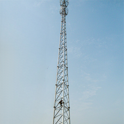 20-110m Wind Resistant Steel 3 Legged Tube Telecom Tower Quick Assembly  for Remote Area Network Build