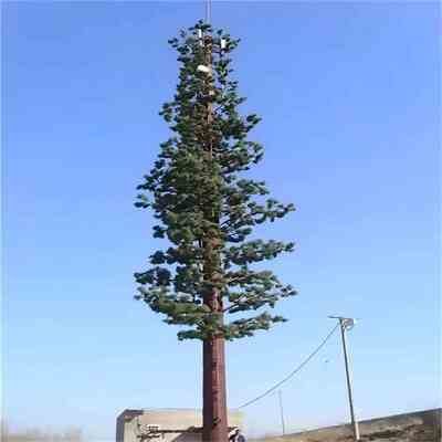 15 25 32Meter Custom Bionic Pine Tree Tower For City Park 5G Signal Coverage