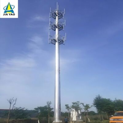 22Meter Hot Dip Galvanized Monopole Tower for Business Incubator Park Telecom