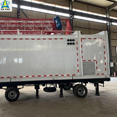 Tactical Style Rapid Deployment Mobile Cell on Wheels (COW) Steel Tower with Hydraulic Telescopic Mast for Emergency Response