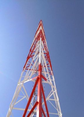 5km 10km 20km Wifi Transmitter And Receiver Angular Lattice Steel Towers Microwave Wireless Support