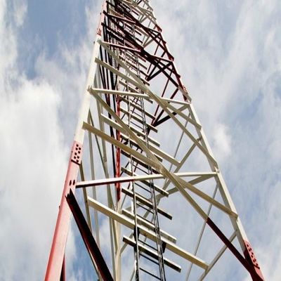 5km 10km 20km Wifi Transmitter And Receiver Angular Lattice Steel Towers Microwave Wireless Support
