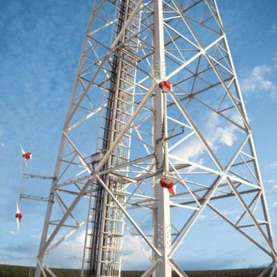 Frame Structure Bolt Ladder 4 Leg Tower Lattice 5-200M Height