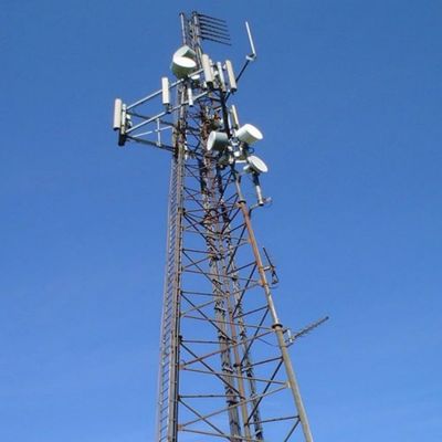 Tubular Telecom Steel 3 Legged Tower Mobile Network 4G 5G Signal Radio Antenna Triangular Telecommunication Tower &amp; Accessories