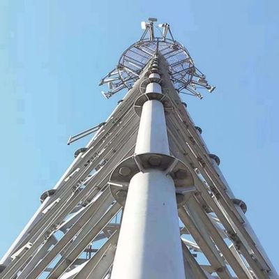 30m Pipe Wifi 3 Legs Tubular Steel Tower Lattice Seamless Mast Microwave Communication Antenna Tower
