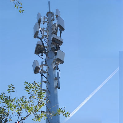 Communication 20 30 40 M Self Supporting Antenna Mast 4G 5G Wifi Monopole Telecom Tower