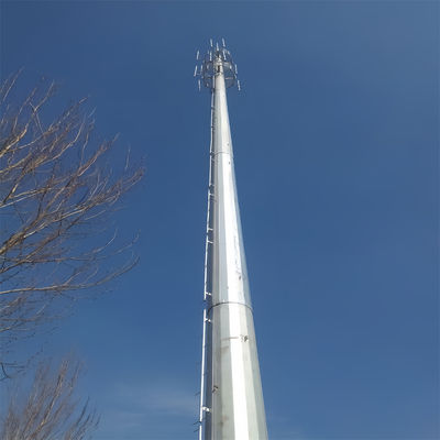 Antenna Pole Mount Mast Telecom Monopole Tower 9m 10m 12m 15m 18m 20m 22m 24m 25m 27m 28m 30m