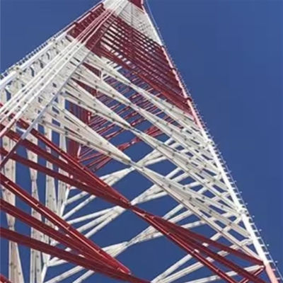 Self Supporting Cell Phone Antenna Fm Broadcast Radio Station Communications Iron Three Legged Tower