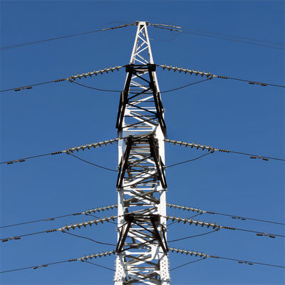 Electric Power High Voltage Transmission Tower Steel Pole Antenna Monopole Tower