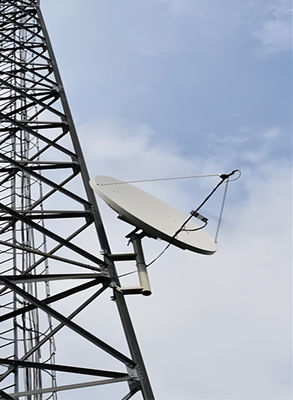 GB ANSI TIA-222-G Standard Q235 Q345 Telecom Antenna Tower 3leg 60m Radio Microwave