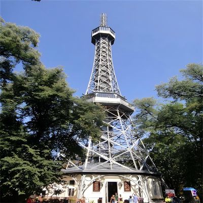 Prefabricated Antirust Fire Station Training Tower Watch Tower Galvanized Steel Tube Structure