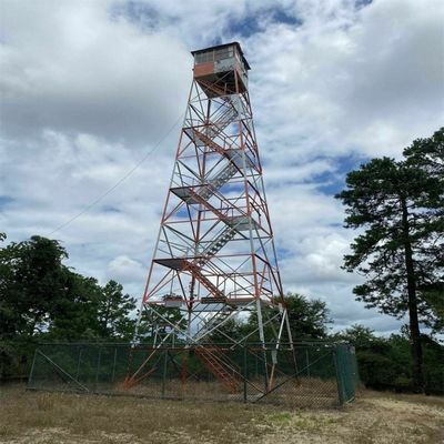 Customized 4Leg Fire Guard Tower Security Angle Steel Fire Protection Watching Tower Monitoring System