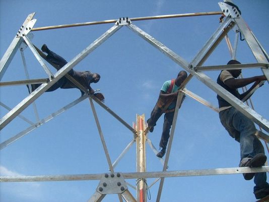 25m 30m 35m 45m 60m RDS Steel Communication Towers Angular Galvanized SST Steel 3 Leg Tower