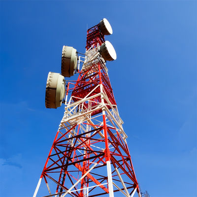 Self Supporting Antenna Tower 4 Leg Tower Galvanized 20m - 55m 60m