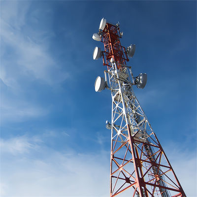 A36 Astm 60 M Meters 4 Legged Steel Microwave Communication Tower 50 Ft Self Supporting Tower