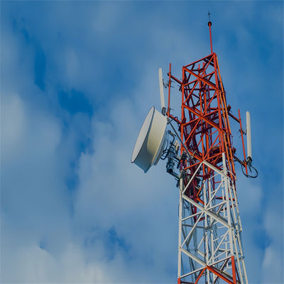 A36 Astm 60 M Meters 4 Legged Steel Microwave Communication Tower 50 Ft Self Supporting Tower