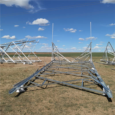 Steel Truss Tower Tapered Gsm Structure Telecommunication 4 Legged Angular Steel Tower