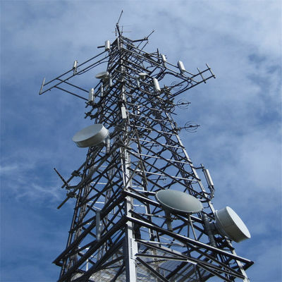 Antenna Mast Microwave Antenna Radio Types Communication Tv Broadcast Tower Four Legged Tower