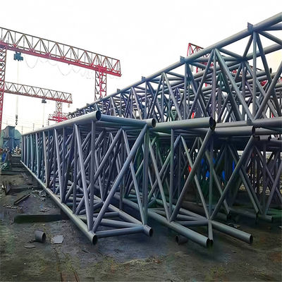 Bolted Galvanized 3 Legged Tubular Steel Tower Lattice Telecom Antenna Tower