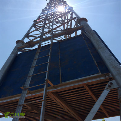 Q345 / Q235 3 Legged Tubular Steel Tower / Lattice Steel Towers ANSI/TIA-222-G-2005