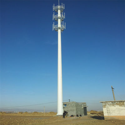 Low Price Telecom Monopole Galvanized Tubular Steel Pole Steel Sections Tower