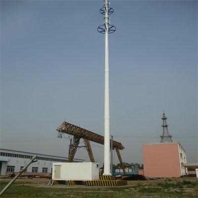 Antenna 40m Communication Cell Tower Monopole For Networks Decorative