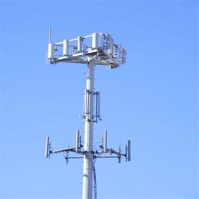 Network Mobile Gsm Monopole Tower Iron Wifi Antenna Signal Tower