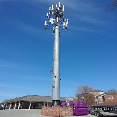Telecommunication Mast Tower Mobile Phone Signal Tower Cell Telephone Signal Steel Structures Tower
