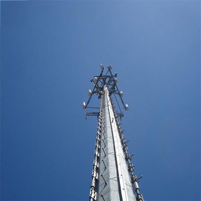 Heavy Duty Antenna Mast Tower Monopole 15 Meter 9m 10m 12m Monopole Steel Tower