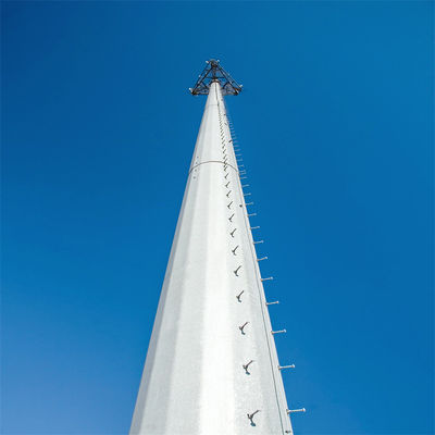 Heavy Duty Antenna Mast Tower Monopole 15 Meter 9m 10m 12m Monopole Steel Tower