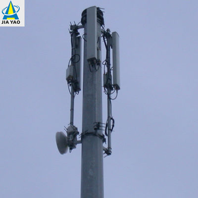 Hot Dip Galvanized Multifunction Monopole Tower 5g Internet Mobile Phone Signal Communication Steel Tower