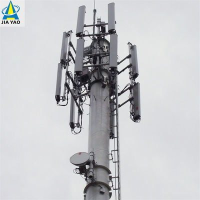 Hot Dip Galvanized Multifunction Monopole Tower 5g Internet Mobile Phone Signal Communication Steel Tower