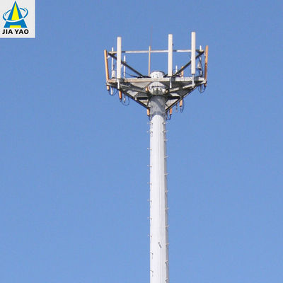 Hot Dip Galvanized Multifunction Monopole Tower 5g Internet Mobile Phone Signal Communication Steel Tower