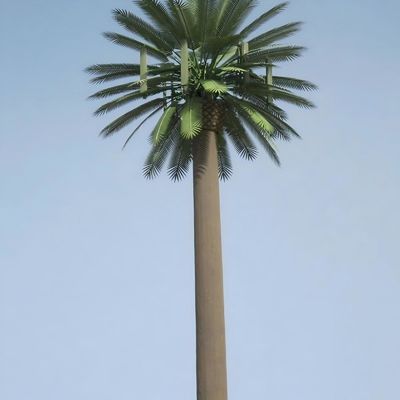 15 20 25 30 35 40 45M Hot Dip Galvanized Camouflaged Fake Tree Cell Phone Tower Bionic Cypress Monopole Towers