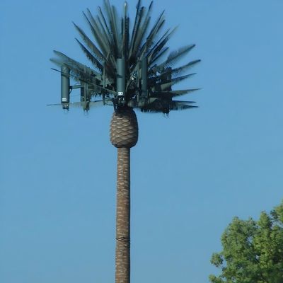 Communication Monopole Camouflage Cell Phone Tower Bionic Pine  Q345B/A572