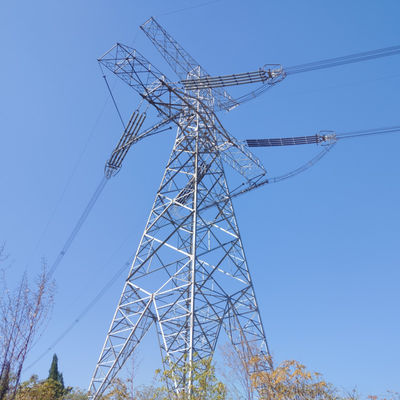 High Voltage Power Transmission Line Tower 10KV 33KV 66KV 110KV