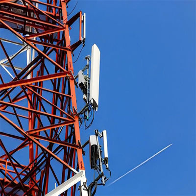 30m Self Supporting Lattice Tower For Communication GSM Tower Made Of Angle Steel