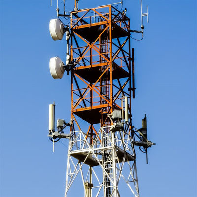 Angle Lattice Steel Radio Antenna 4g Wireless Equipment Antenna Booster Cell Signal Mobile Telecommunication Tower