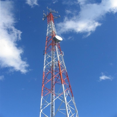 20 30 40 M Meter 3 Legged Lattice Self Support Angle Steel Telecommunication Cellular Base Station Mast Tower