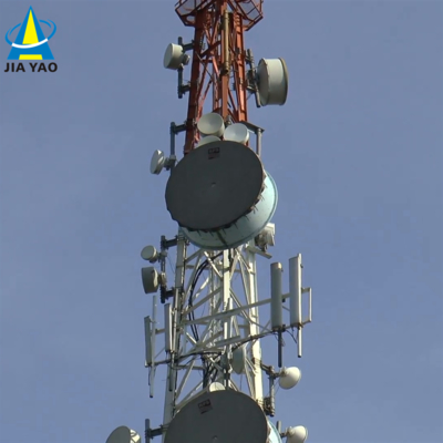Mast Pylon Angular Iron 3 Legged Telecommunication Angle Steel Tower 20 30 40 45 50 55 60 M