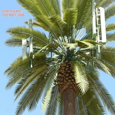 10 20 30 40 50 60 70 80 M Hot Dipped Galvanized Camouflaged Pole Palm / Pine Micro Fake Cell Tower Trees 10 20 30 40 50 60 70 80 M