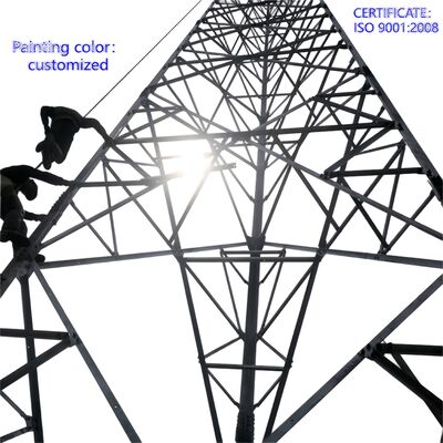 20 - 50m 55m 60m 70m 80meter Hot DIP Galvanized 3 Leg Self Supporting Tower 3 Leg Angle Tower