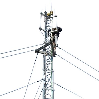 Guyed Wire Tower featuring design compliance with ANSI/TIA-222-G-H-F and European EN standards for structural performance