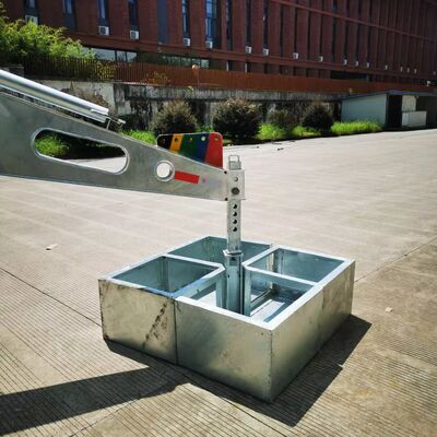 30M Telescopic Tower Galvanized Steel Truck Mounted Communication Antenna 40M/S Wind Resistance ISO Certified