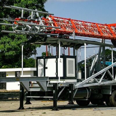 Telescopic Tubular Galvanized Steel Self Supporting 15 20 25M 5G 4G Wifi Outdoor Communication Tower